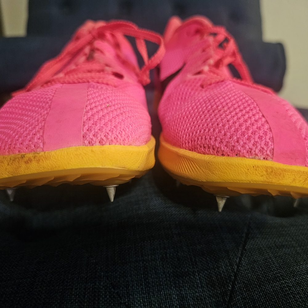 Nike Pink and Yellow Athletic Shoes - Picture 3 of 9
